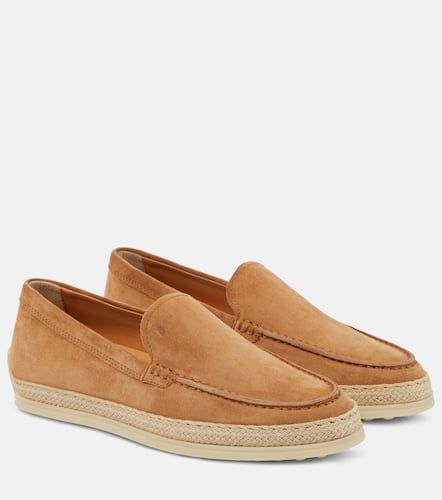 Tod's Mocasines de ante con yute - Tod's - Modalova