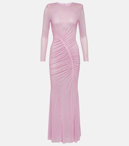 Crystal-embellished mesh maxi dress - Self-Portrait - Modalova