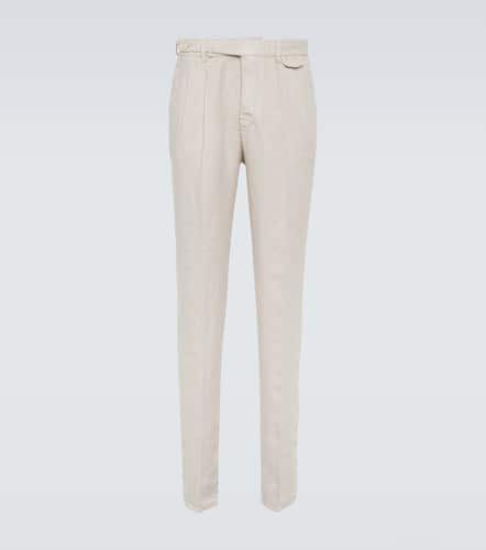 Brunello Cucinelli Linen slim pants - Brunello Cucinelli - Modalova