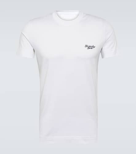 T-shirt in jersey di cotone con logo - Givenchy - Modalova