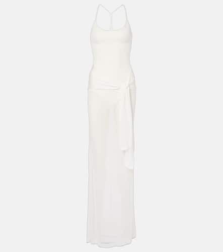 La Robe Maille Nodo sheer gown - Jacquemus - Modalova