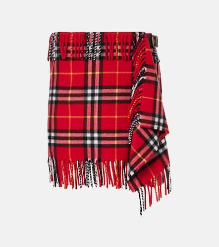 Wool and cashmere miniskirt - Burberry - Modalova