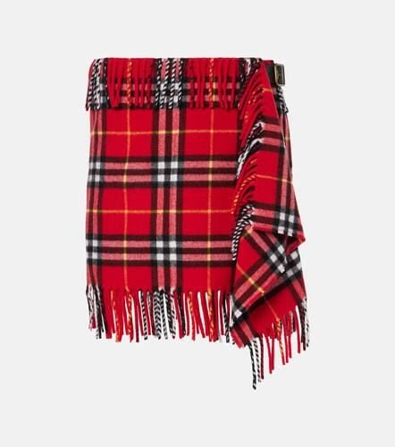 Wool and cashmere miniskirt - Burberry - Modalova