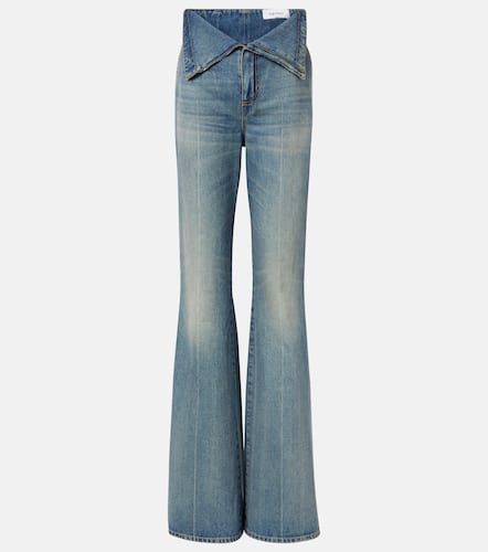 Faded high-rise bootcut jeans - Alexander McQueen - Modalova