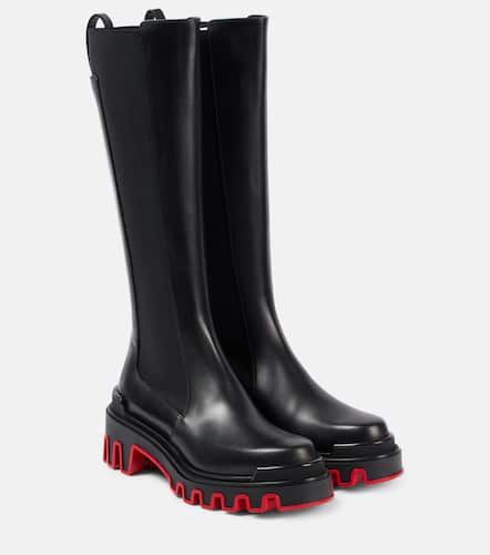 Marchacroche Dune leather knee-high boots - Christian Louboutin - Modalova