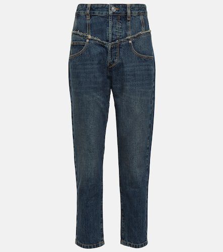 High-rise straight jeans - Isabel Marant - Modalova