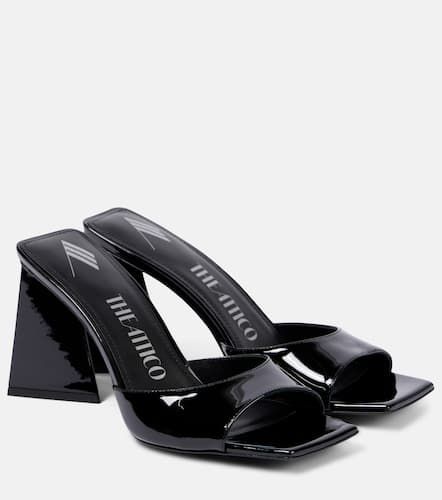 Mini Devon patent leather mules - The Attico - Modalova