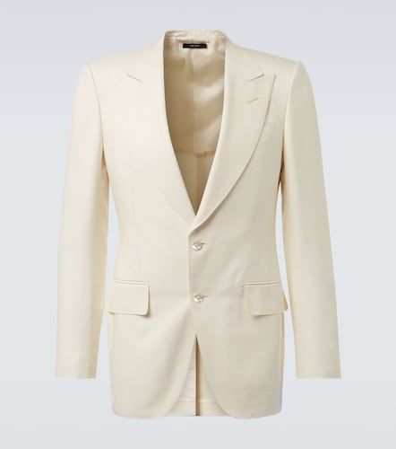 Tom Ford Blazer Dyllan in seta - Tom Ford - Modalova