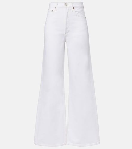 Jeans Dame a gamba larga e vita alta - Agolde - Modalova