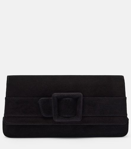 Clutch Maygot in suede - Manolo Blahnik - Modalova