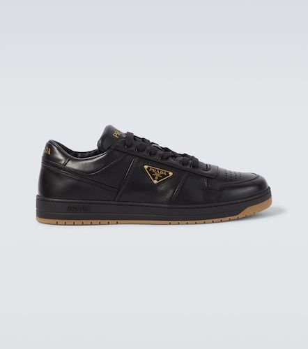 Prada Downtown leather sneakers - Prada - Modalova
