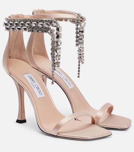 Jimmy Choo Verity 100 satin sandals - Jimmy Choo - Modalova
