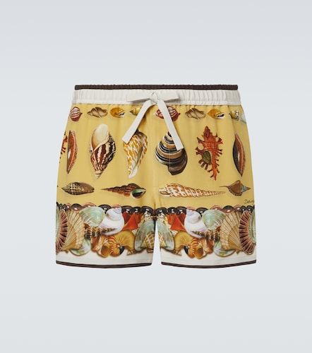 Dolce&Gabbana Printed silk shorts - Dolce&Gabbana - Modalova