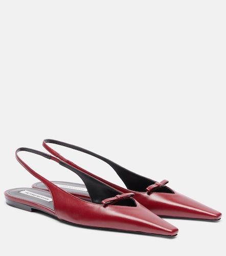 Leather slingback flats - Victoria Beckham - Modalova