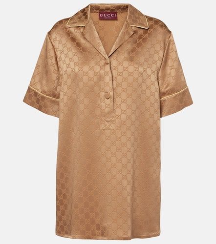 Gucci GG satin blouse - Gucci - Modalova