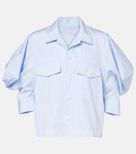 Sacai Striped cotton poplin shirt - Sacai - Modalova