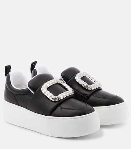 Plateau-Sneakers Puffy Choc aus Leder - Roger Vivier - Modalova