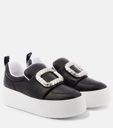 Puffy Choc leather platform sneakers - Roger Vivier - Modalova