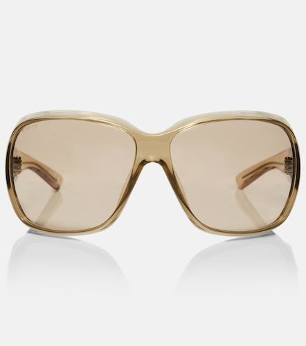 Script square sunglasses - Gucci - Modalova