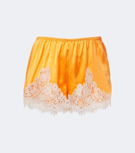 Dôen Shorts Iona aus Seidensatin mit Spitze - Doen - Modalova