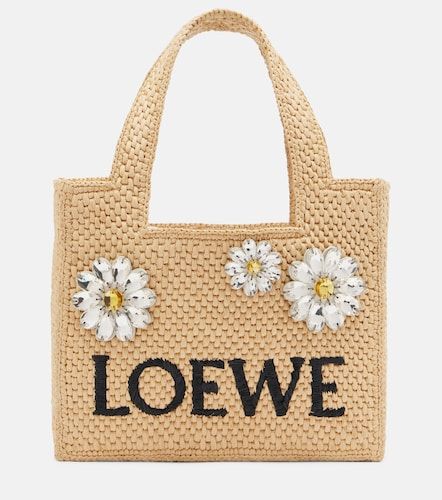 Paula's Ibiza embellished raffia top-handle bag - Loewe - Modalova
