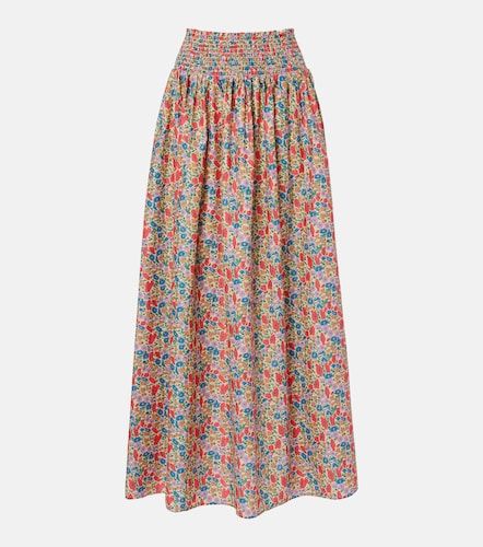 Gonna lunga Millie in cotone con stampa - Montce - Modalova