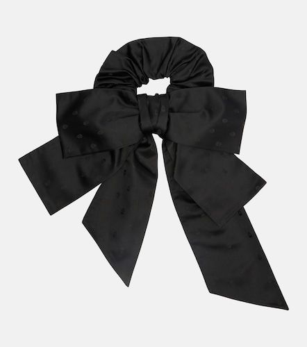 McQueen Scrunchie Skull in seta - McQueen - Modalova