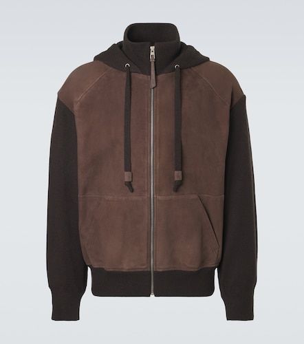 Loewe Sudadera de ante con capucha - Loewe - Modalova