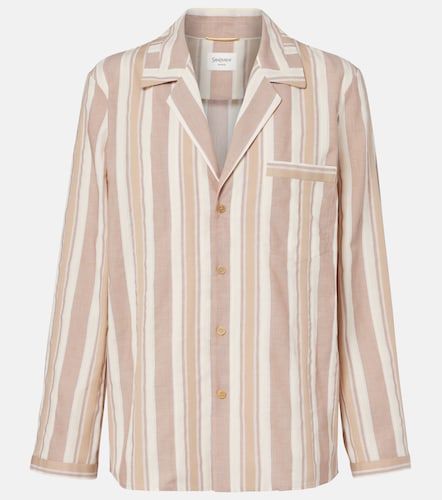 Pyjama-Hemd aus Baumwolle - Saint Laurent - Modalova