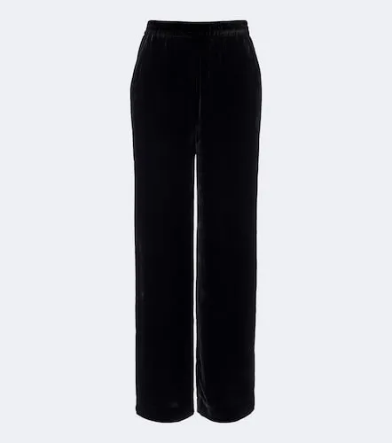 Frame Plaza velvet straight pants - Frame - Modalova