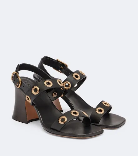 Chloe Janis leather sandals - Chloe - Modalova