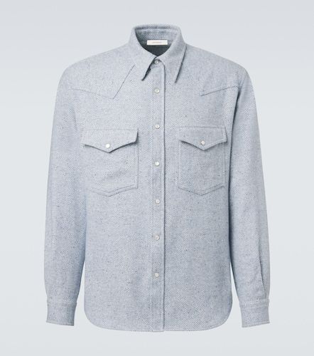 Sobrecamisa Kevin de cachemir y seda - Umit Benan - Modalova
