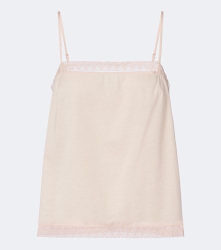 Camisole Sensoriel aus Baumwolle mit Spitze - Eres - Modalova