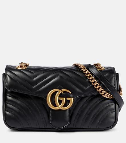 GG Marmont leather shoulder bag - Gucci - Modalova