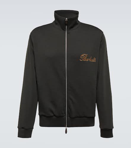 Embroidered wool-blend track jacket - Berluti - Modalova