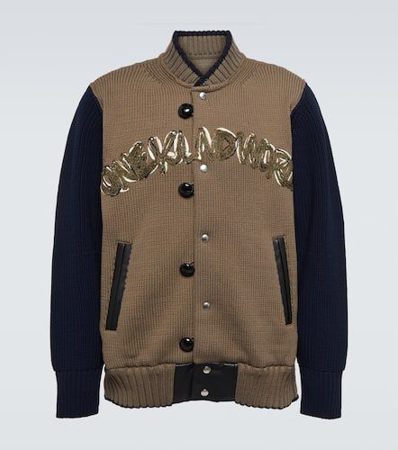 X Eric Haze Code varsity jacket - Sacai - Modalova