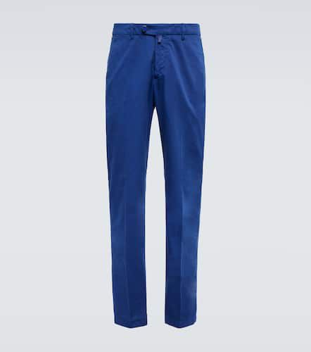 Kiton Straight cotton-blend pants - Kiton - Modalova