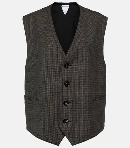 Houndstooth wool vest - Bottega Veneta - Modalova