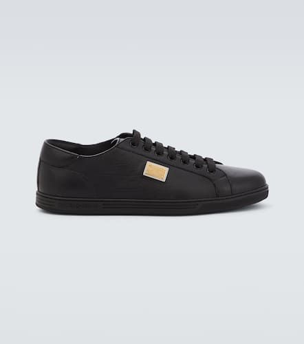 Saint Tropez low-top leather sneakers - Dolce&Gabbana - Modalova