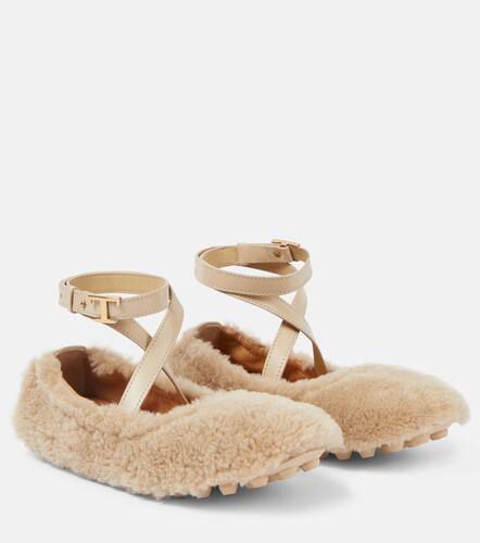 Tod's Bubble shearling ballet flats - Tod's - Modalova