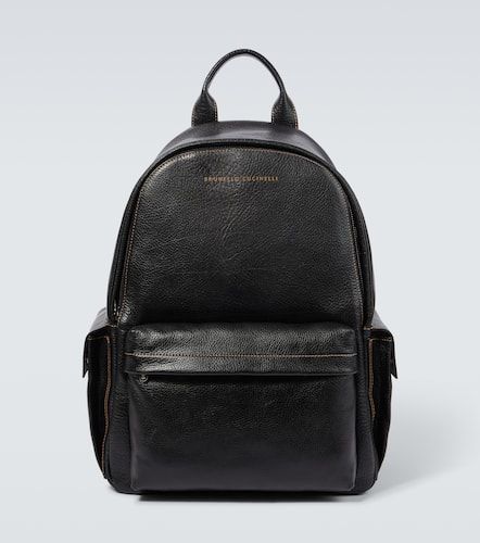 Brunello Cucinelli Leather backpack - Brunello Cucinelli - Modalova