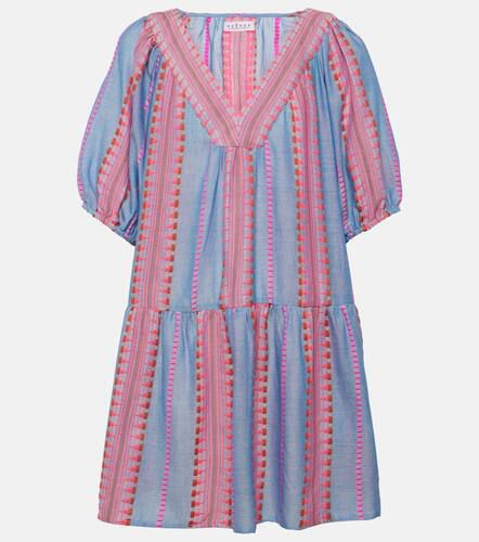 Vestido corto Zoelle de algodón bordado - Velvet - Modalova