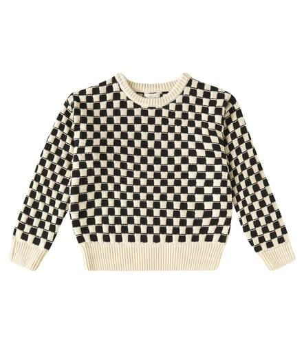 Checked cotton-blend sweater - Rylee + Cru - Modalova