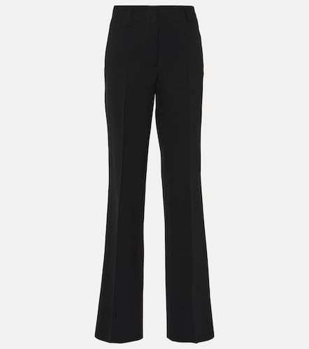 Gerade High-Rise Hose aus Wollgemisch - Dries Van Noten - Modalova