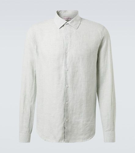 Orlebar Brown Camicia Giles in lino - Orlebar Brown - Modalova