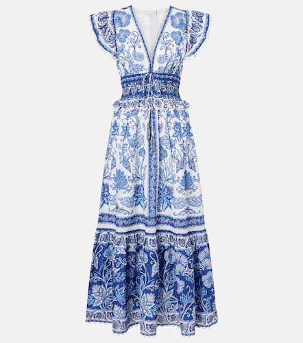 Robe longue en coton à fleurs - Farm Rio - Modalova