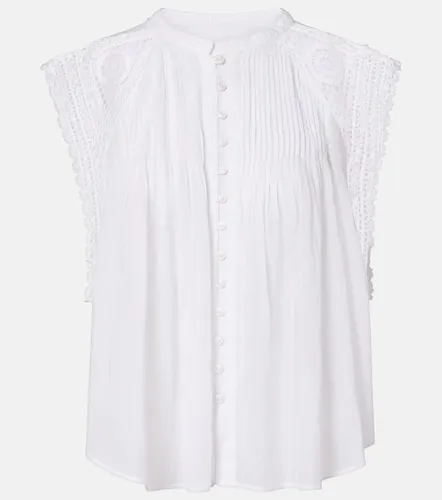 Blusa Grecia in cotone con pizzo - Marant Etoile - Modalova