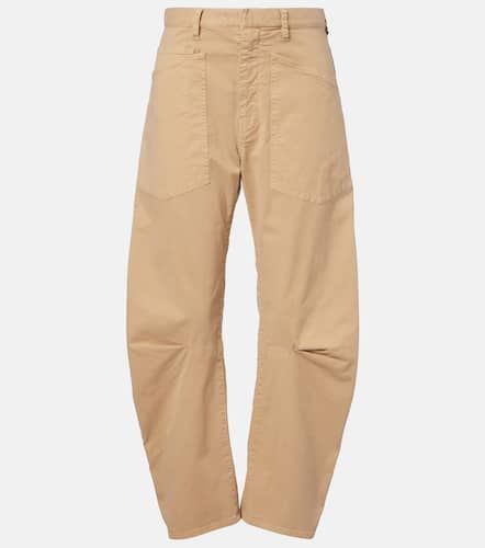 Shon barrel-leg cotton chino pants - Nili Lotan - Modalova