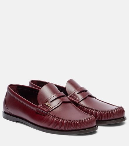 Mocasines penny Laurent de piel - Saint Laurent - Modalova