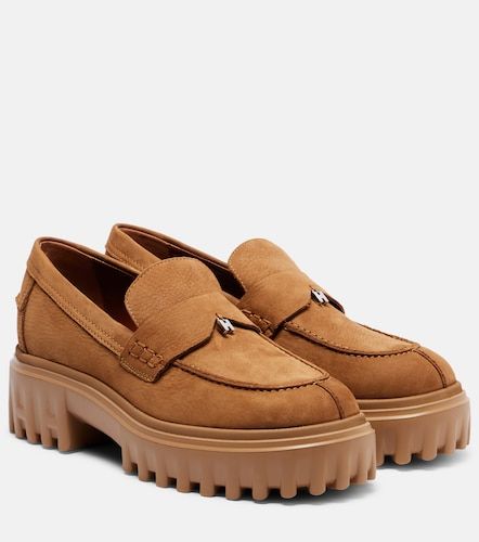 Hogan H700 leather platform loafers - Hogan - Modalova